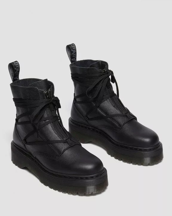 Jarrick II Laced Leather Platform Boots