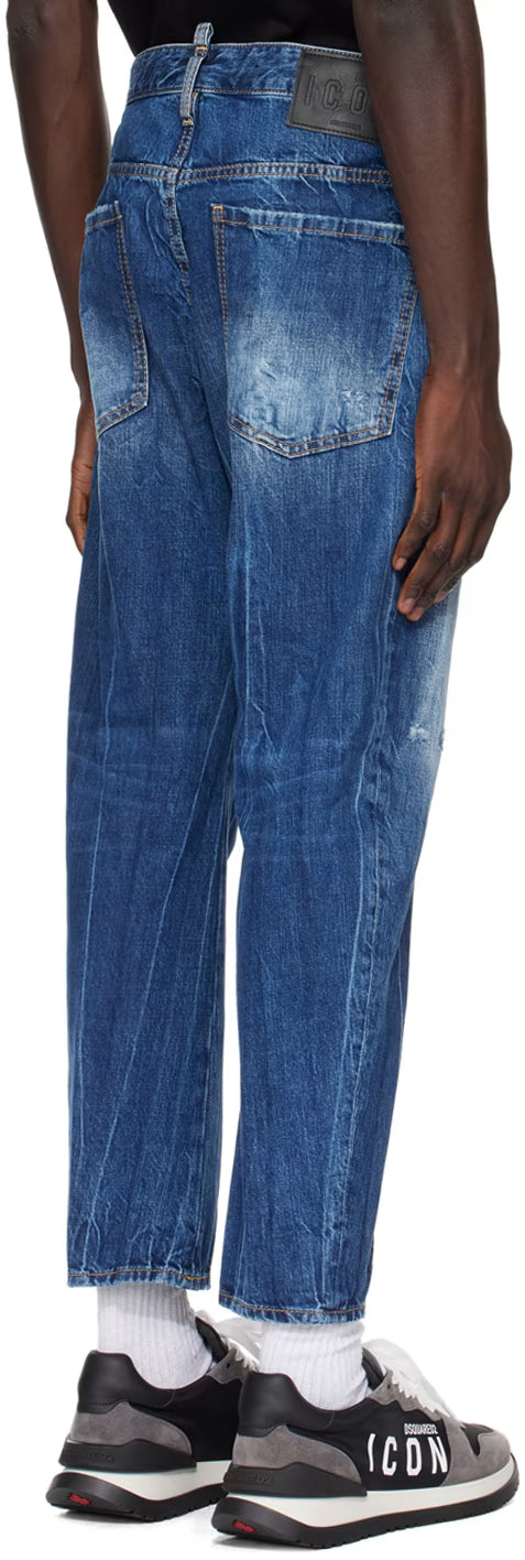 Indigo Icon Stamps Bro Jeans