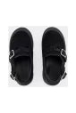 Alexander McQueen Mount Slick Sandals - Black/Silver Leather