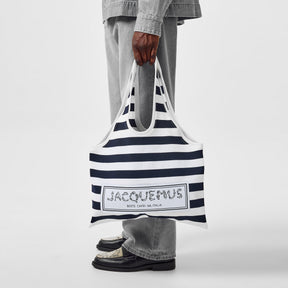 Striped Tote Bag