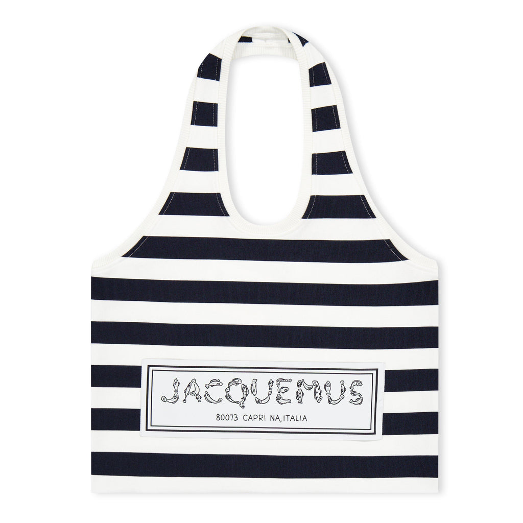 Striped Tote Bag
