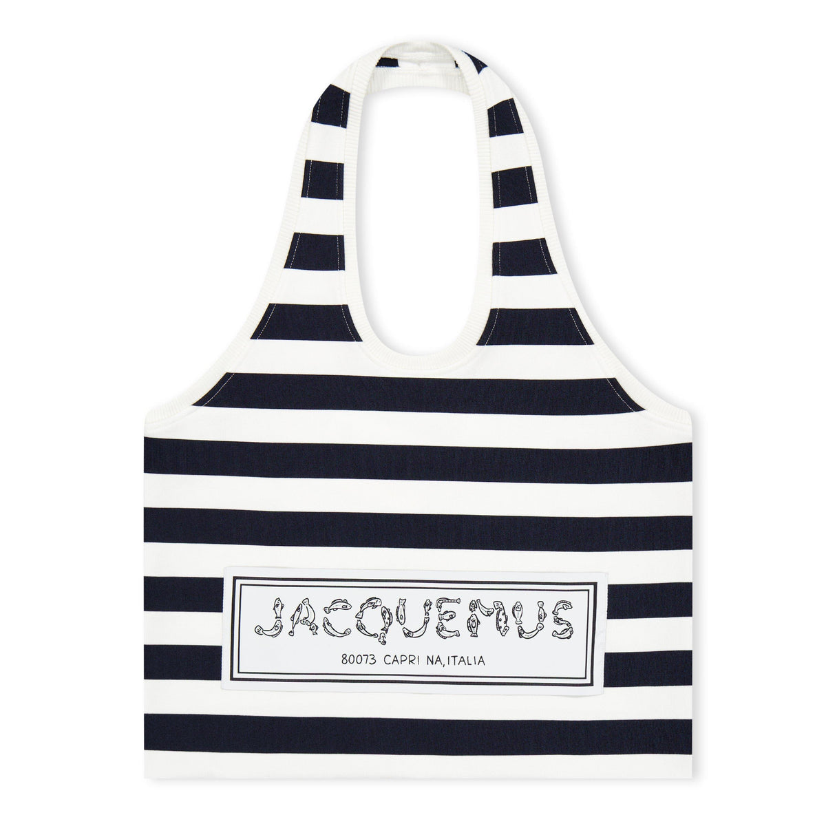 Striped Tote Bag