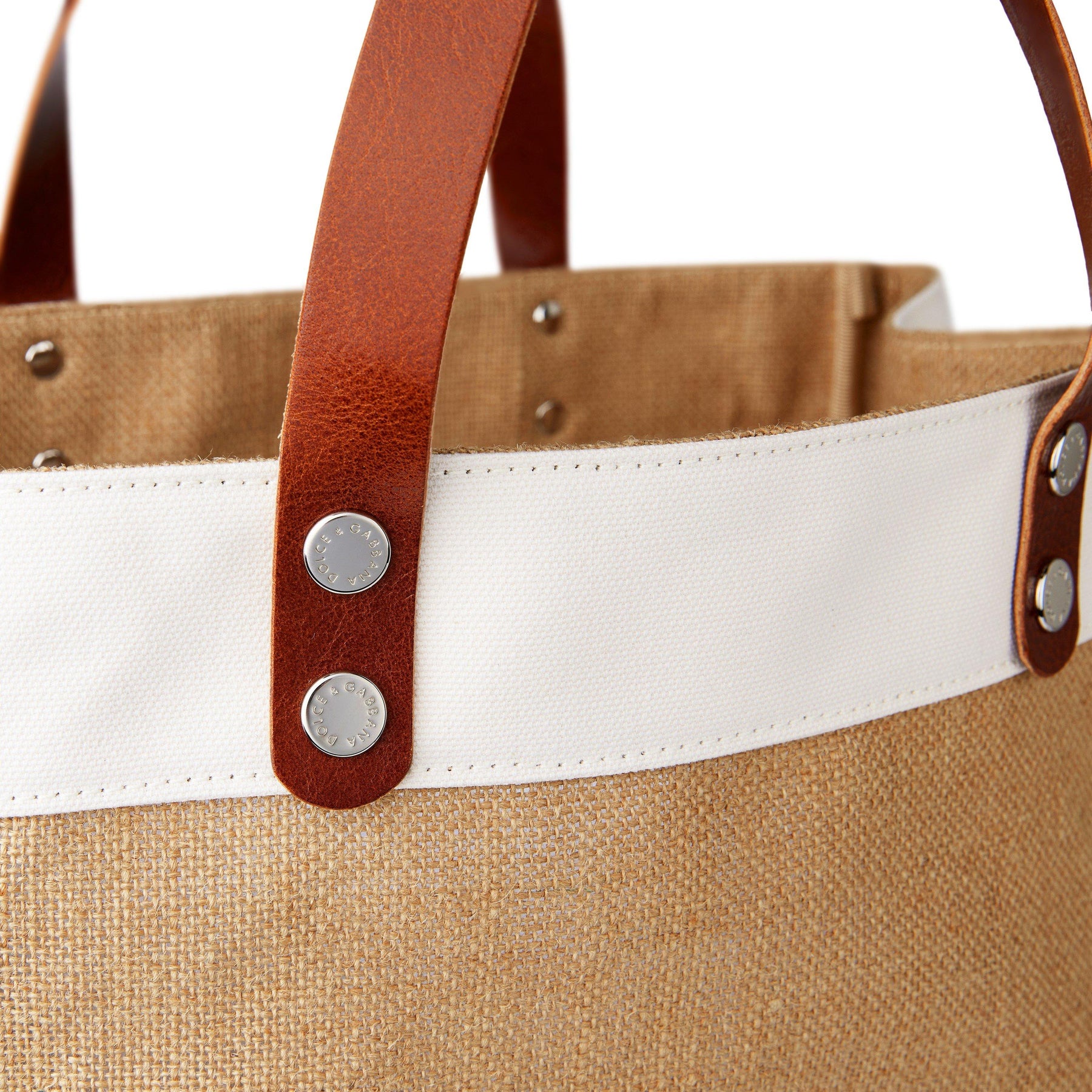 Printed Jute Shopper