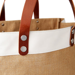 Printed Jute Shopper
