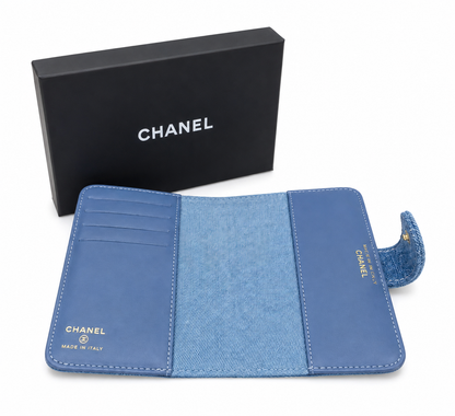 CHANEL Beauty Blue Passport Holder, Beaute Makeup VIP Free Gift