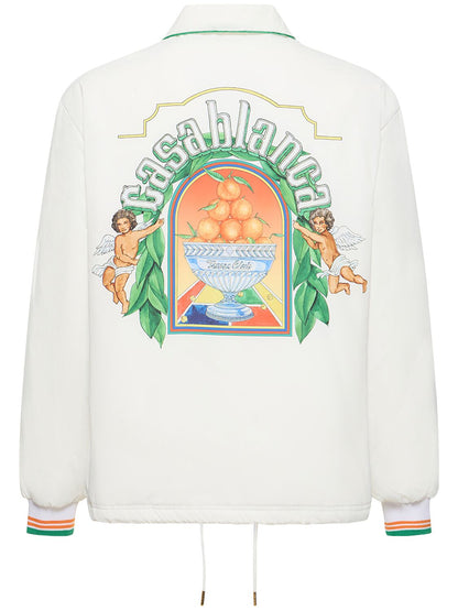 CASABLANCA Casablanca Triomphe d'Orange tech puffer jacket - Size: M Jackets | Shop From The Mirage