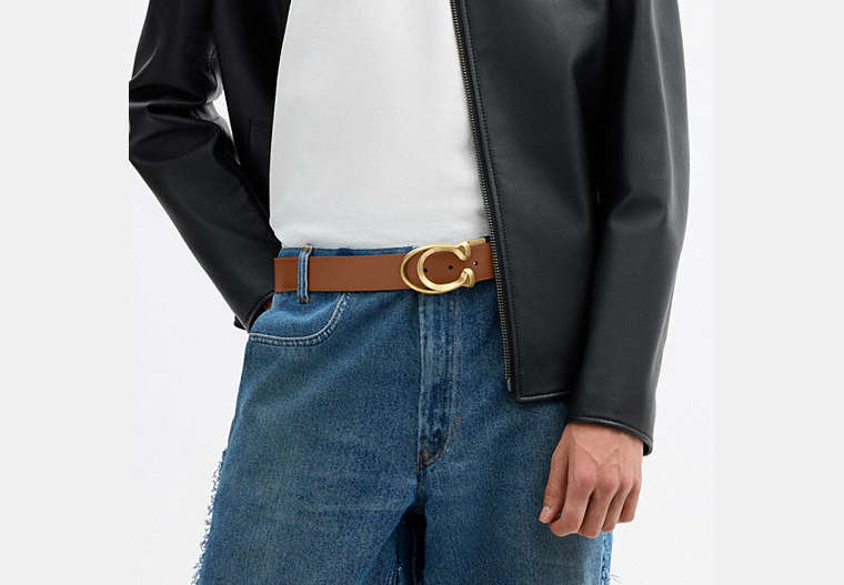 Outline C Buckle Cut-To-Size Belt, 38 Mm