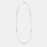 90cm Signature Metal Necklace