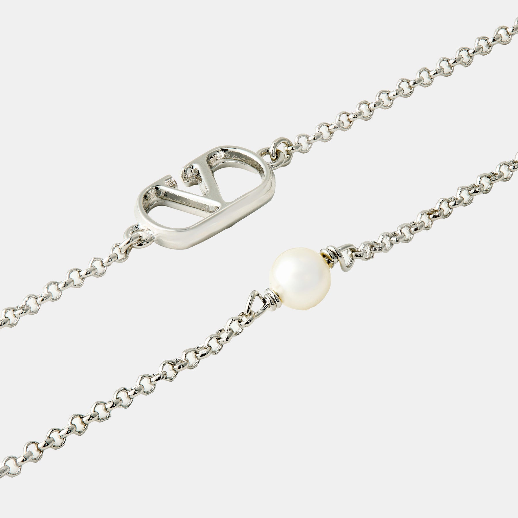 90cm Signature Metal Necklace