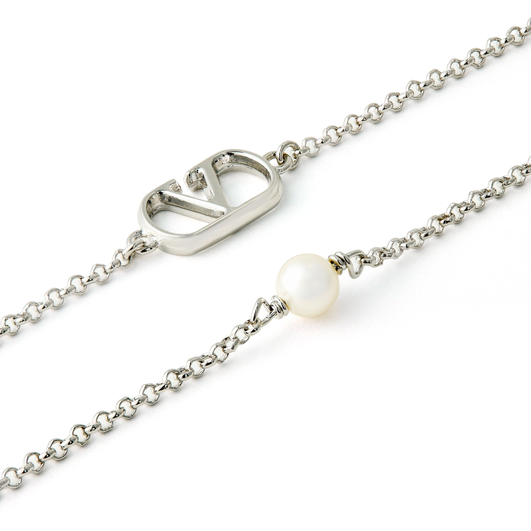 90cm Signature Metal Necklace