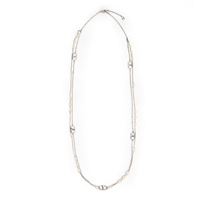 90cm Signature Metal Necklace