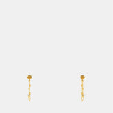 Vlogo Signature Drop Earrings