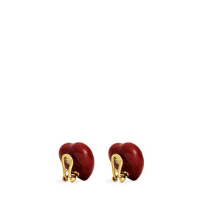 Vlogo Signature Heart Earrings