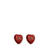 Vlogo Signature Heart Earrings