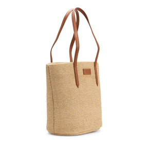 Women's Palmah Tote B Straw Handbag