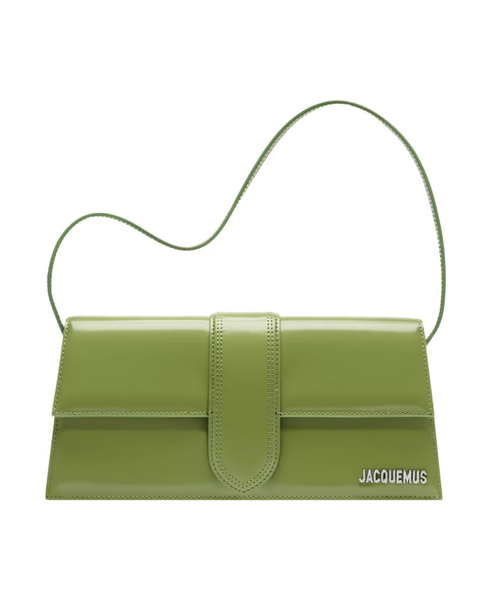 Green Leather Crossbody Bag