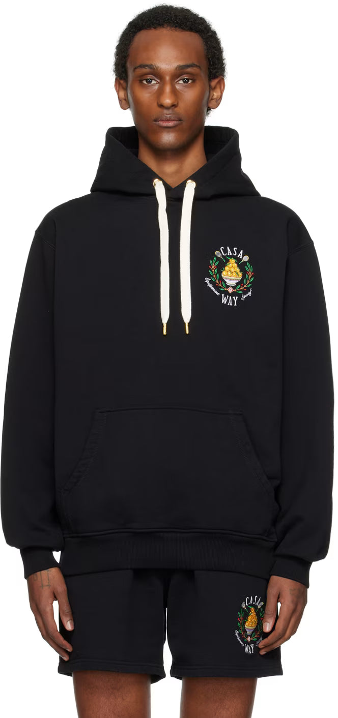 Black 'Casa Way' Hoodie