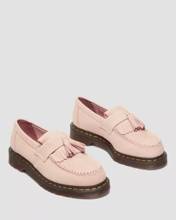 Adrian Nubuck leather tassle loafers