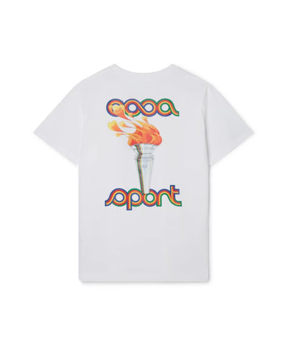Casablanca La Flamme Du Sport Printed T-Shirt