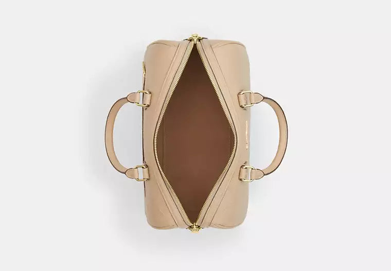 Rowan Large Satchel Bag In Signature Leather