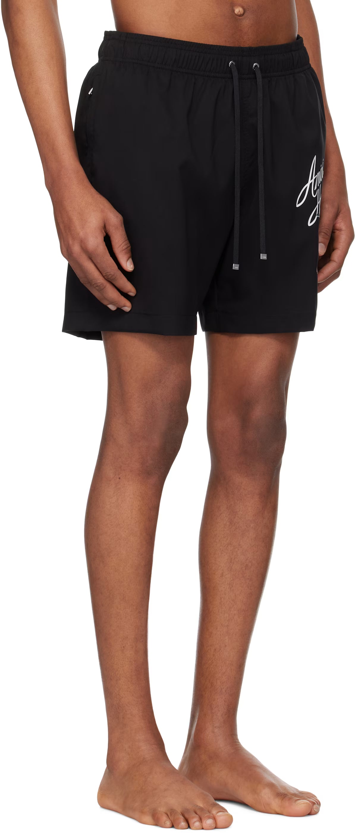 Black 'Amiri Hollywood' Swim Shorts