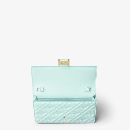 Fendi Light green nappa leather wallet with FF motif