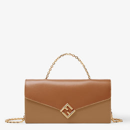 Fendi FF Diamonds chain wallet