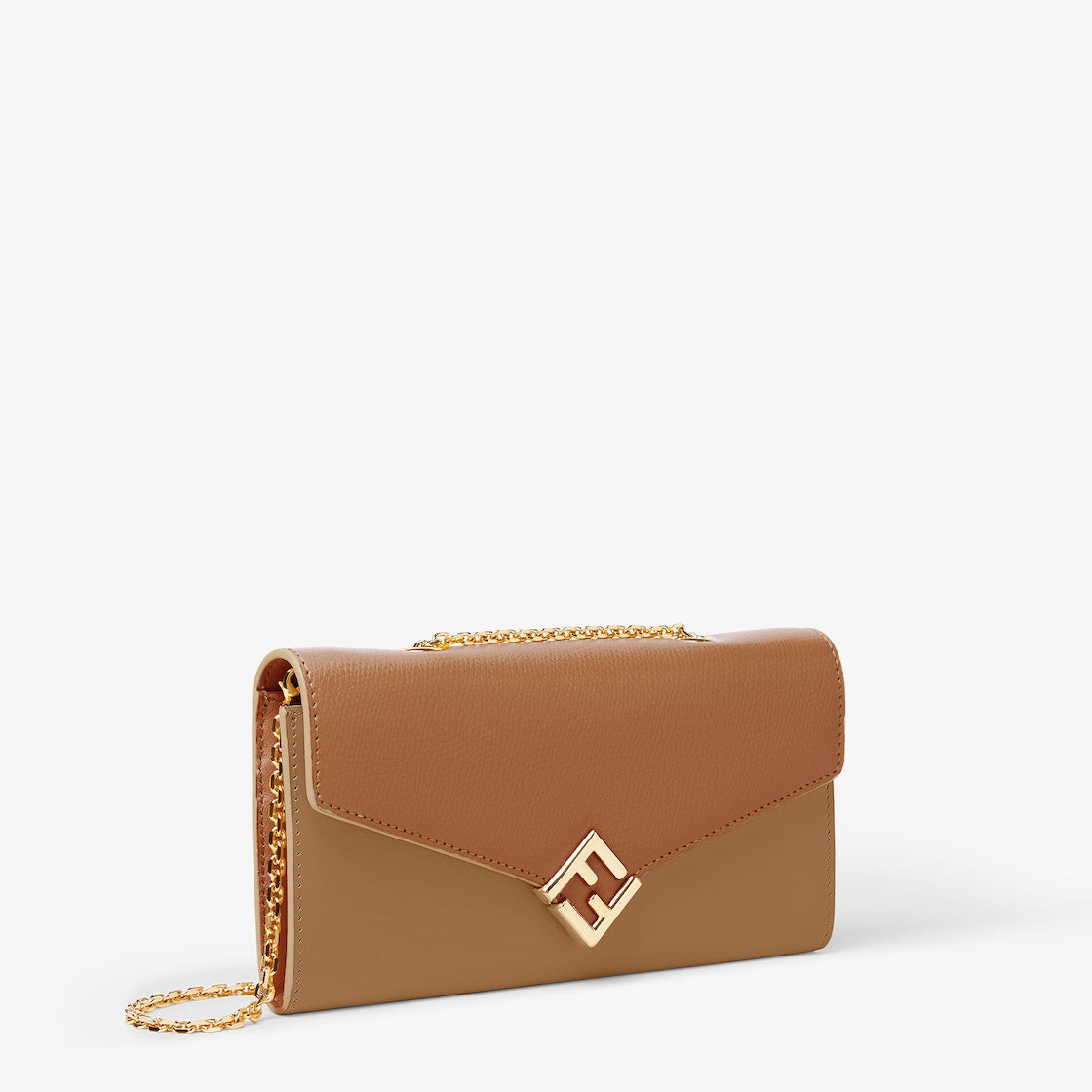 Fendi FF Diamonds chain wallet