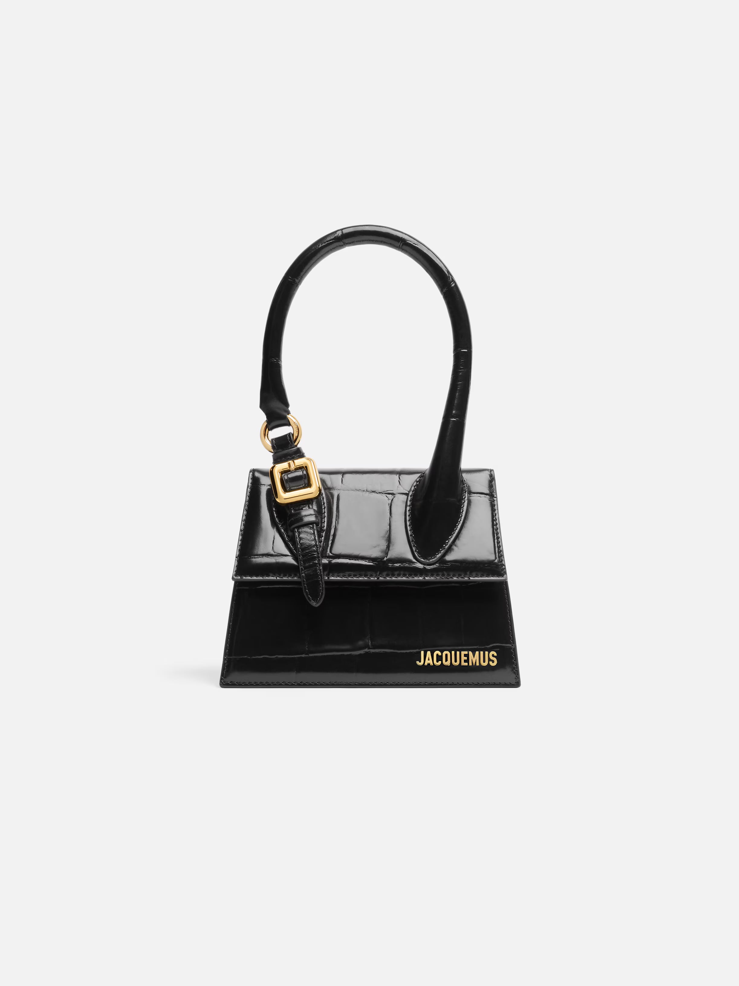 The medium Chiquito with buckle Signature buckled handbag.
