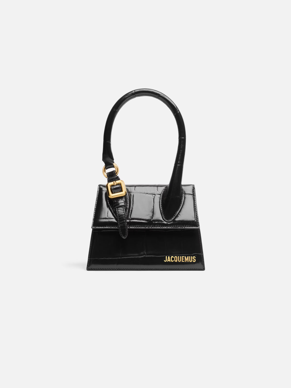 The medium Chiquito with buckle Signature buckled handbag.