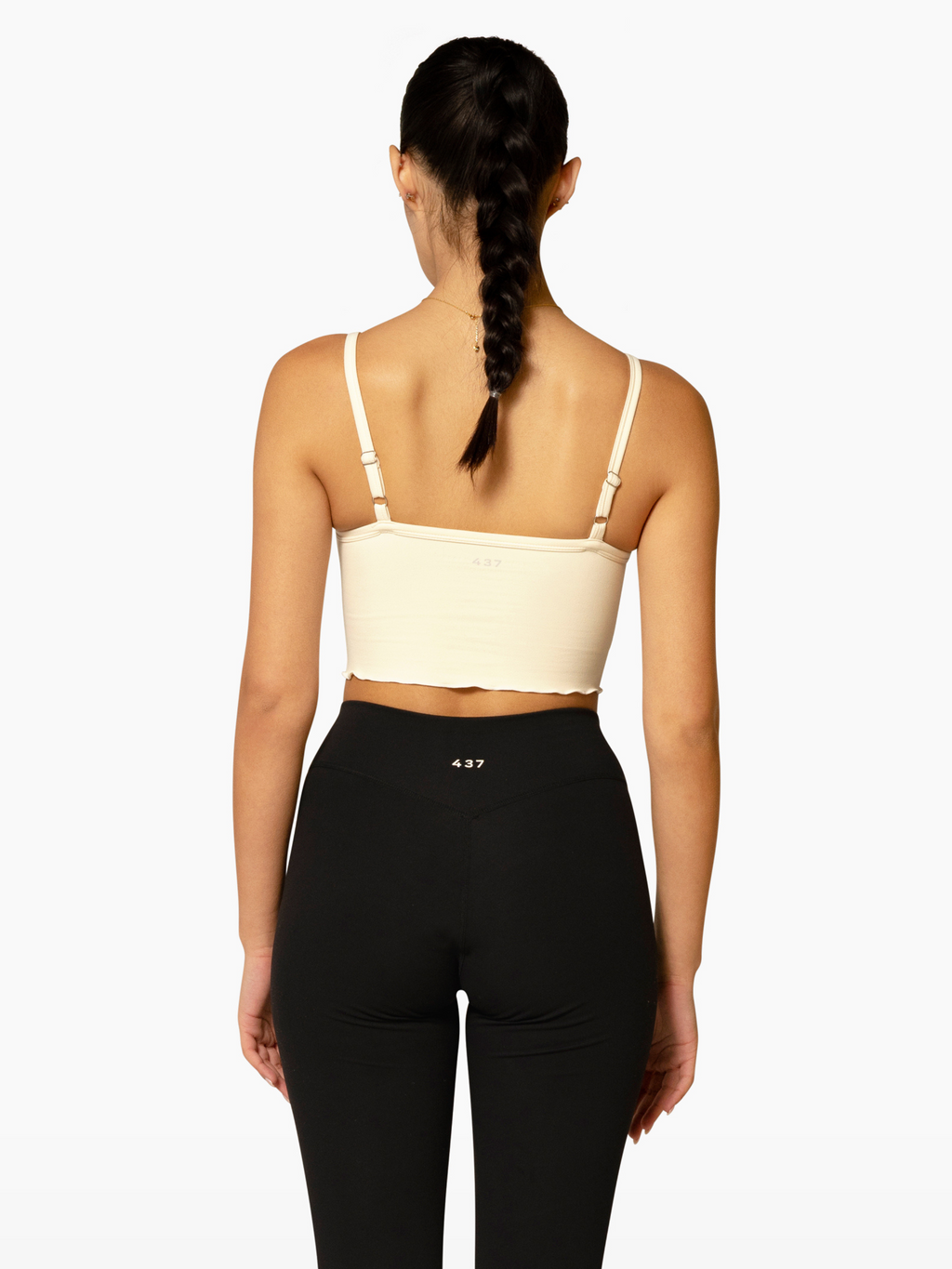 The Scrunch Bra / Cream