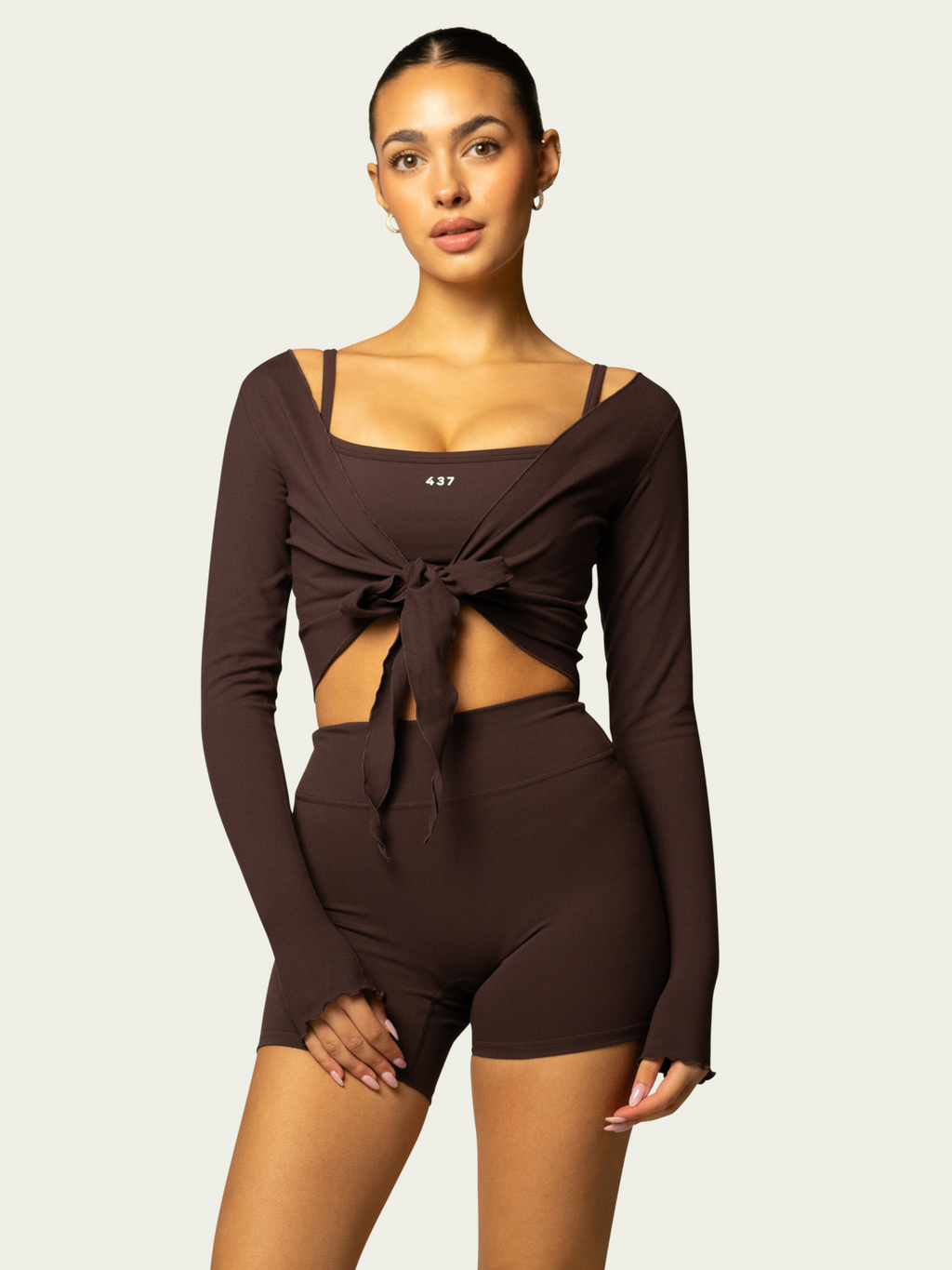 The Wrap Top / Espresso