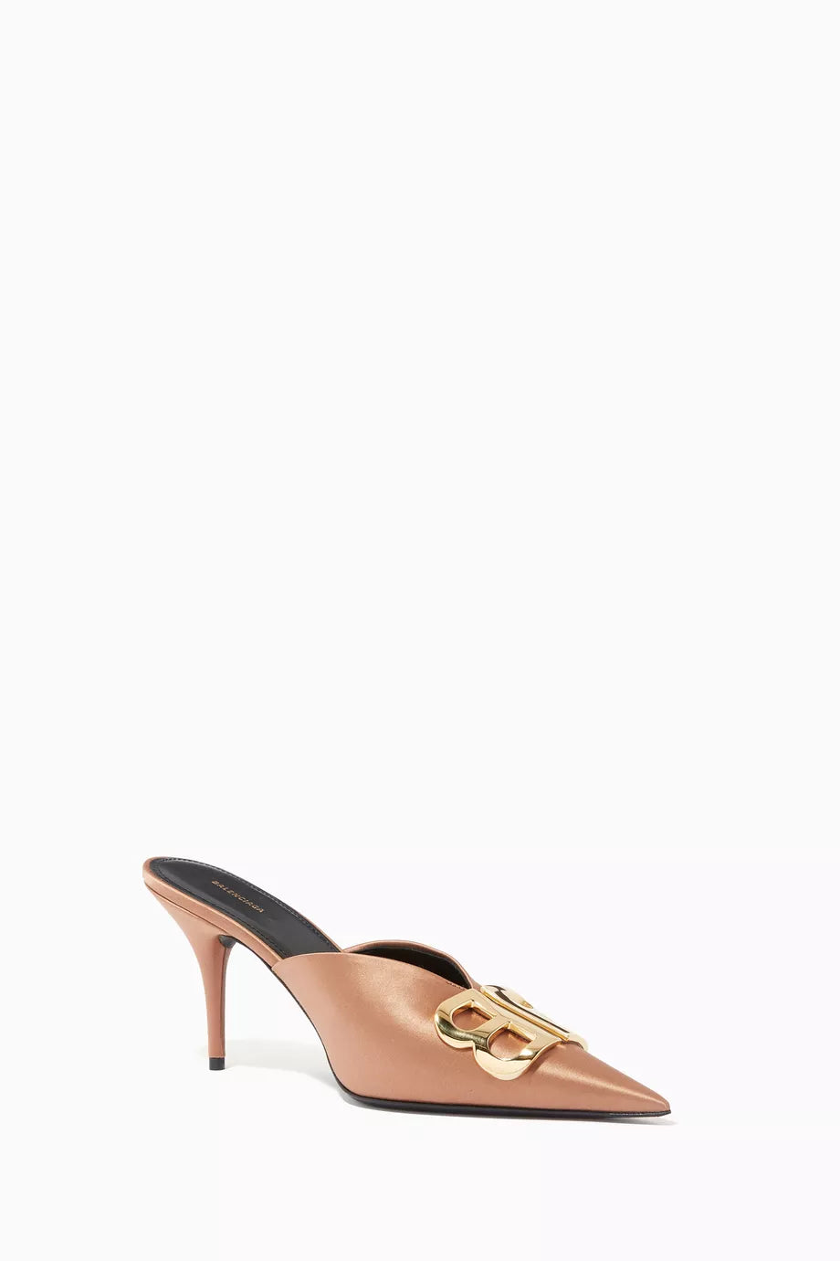 Balenciaga BB 80 Knife Sandals in Satin