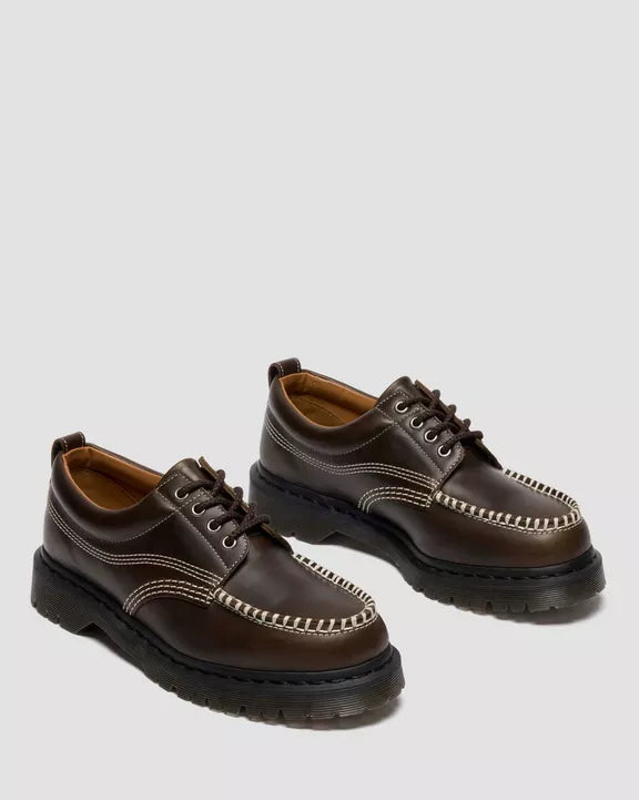 LOWELL LEATHER MOC TOE SHOES