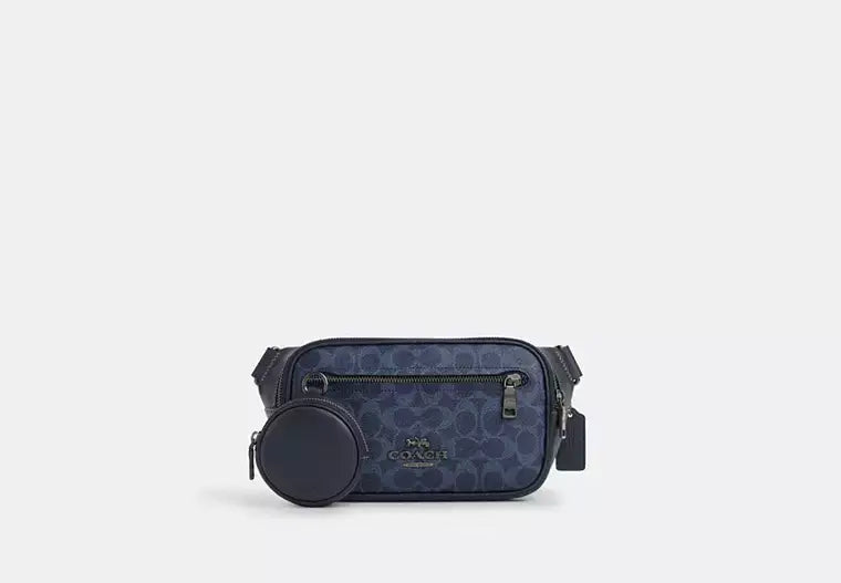 Coach Elias Belt Bag In Signature Canvas - Bags | Shop From The Mirage