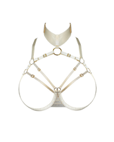 Bordelle Signature Ouvert Wire Bra in Ivory