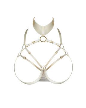 Bordelle Signature Ouvert Wire Bra in Ivory