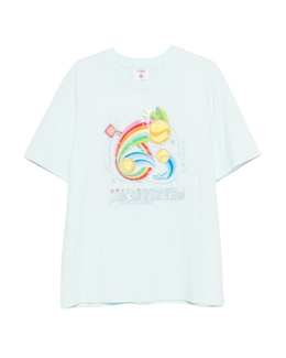 Casablanca Stylish Celeste T-Shirt for Men
