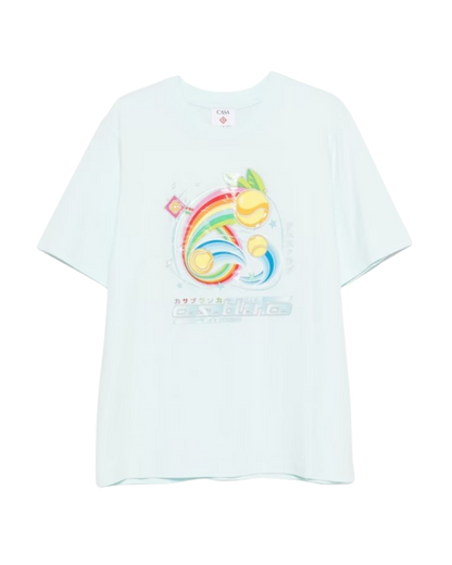 Casablanca Stylish Celeste T-Shirt for Men