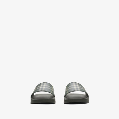 Burberry Check Slides