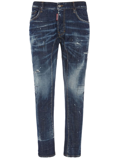 Dsquared2 Dsquared2 Tidy Biker fit cotton denim jeans - Size: 32 Jeans | Shop From The Mirage
