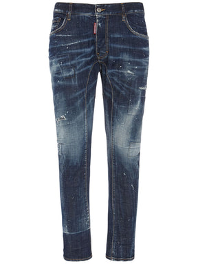 Dsquared2 Tidy Biker fit cotton denim jeans