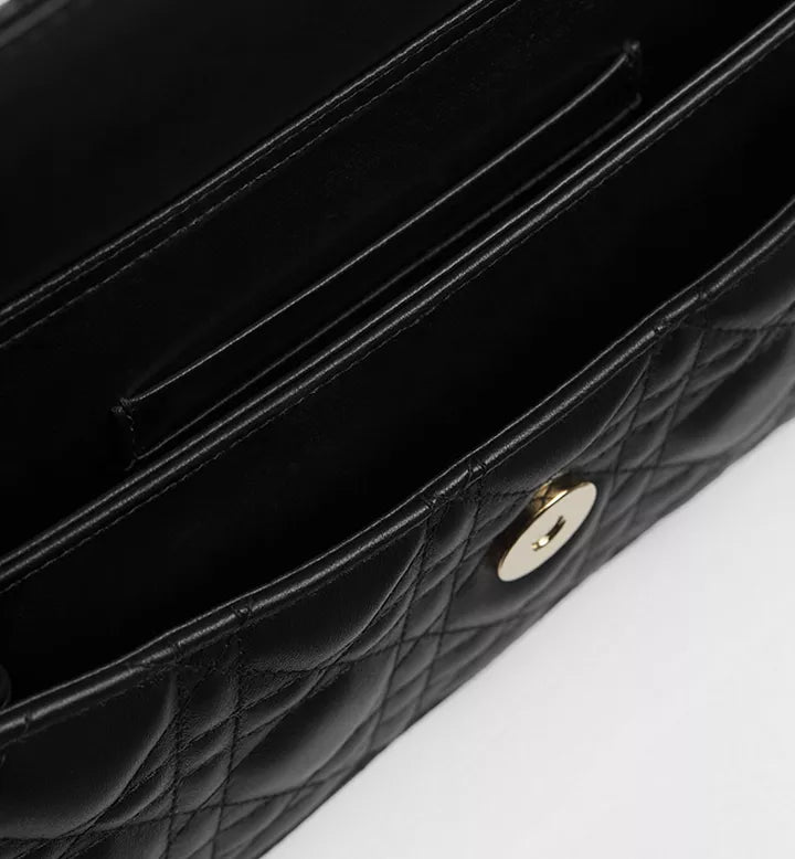 My Dior Mini Bag Black Cannage Lambskin