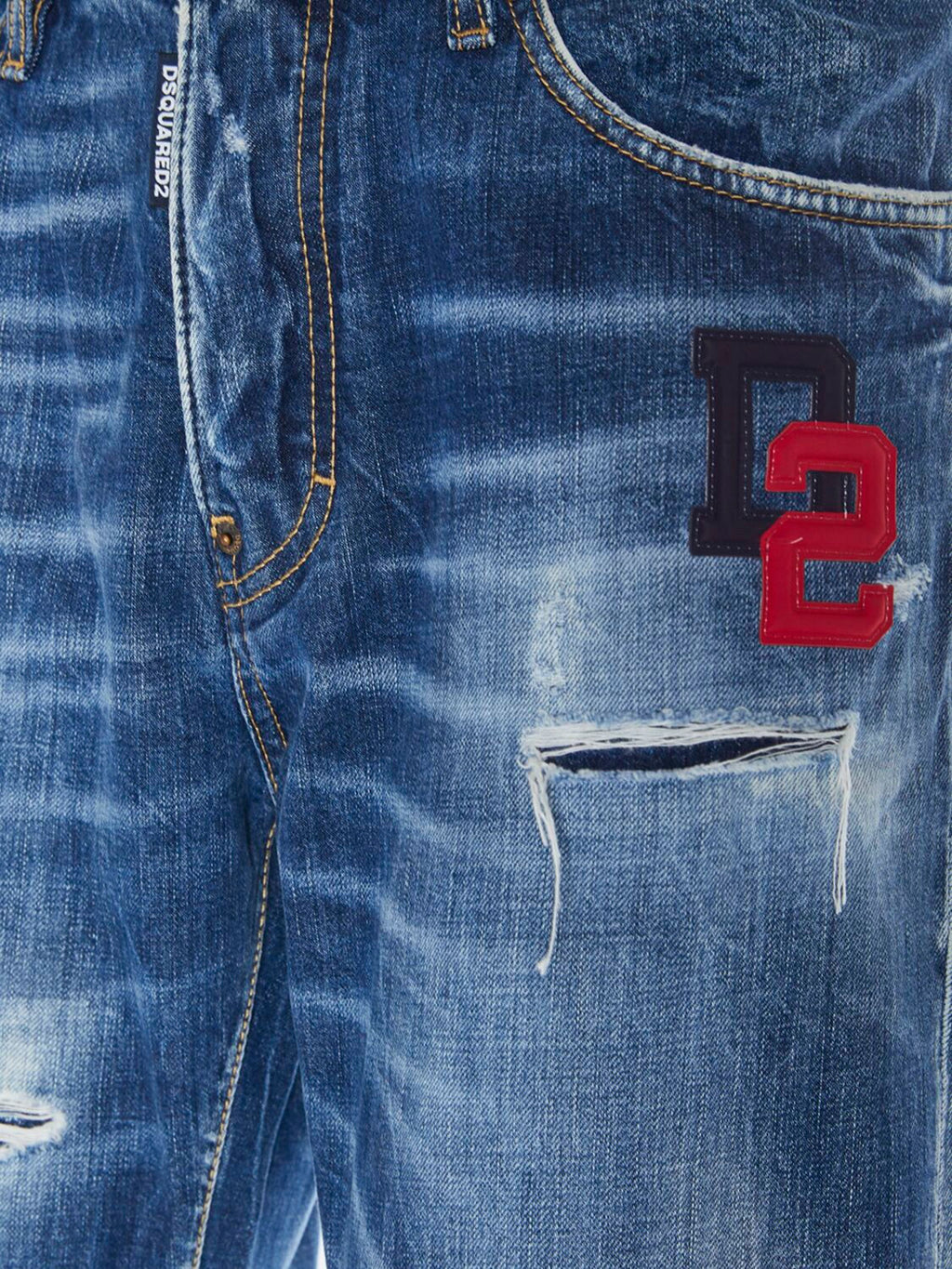 Dsquared2 Dsquared2 Bro cotton denim jeans - Size: 32 Jeans | Shop From The Mirage