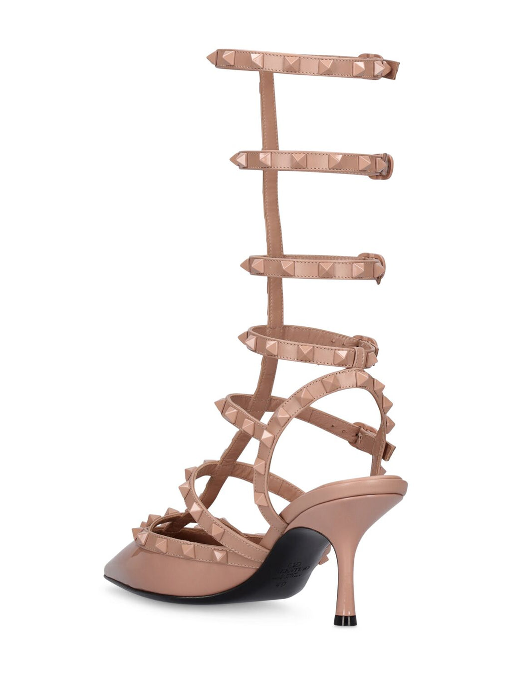 Valentino Garavani Valentino Garavani 70mm Rockstud patent leather pumps - Size: UK 2 Heels | Shop From The Mirage