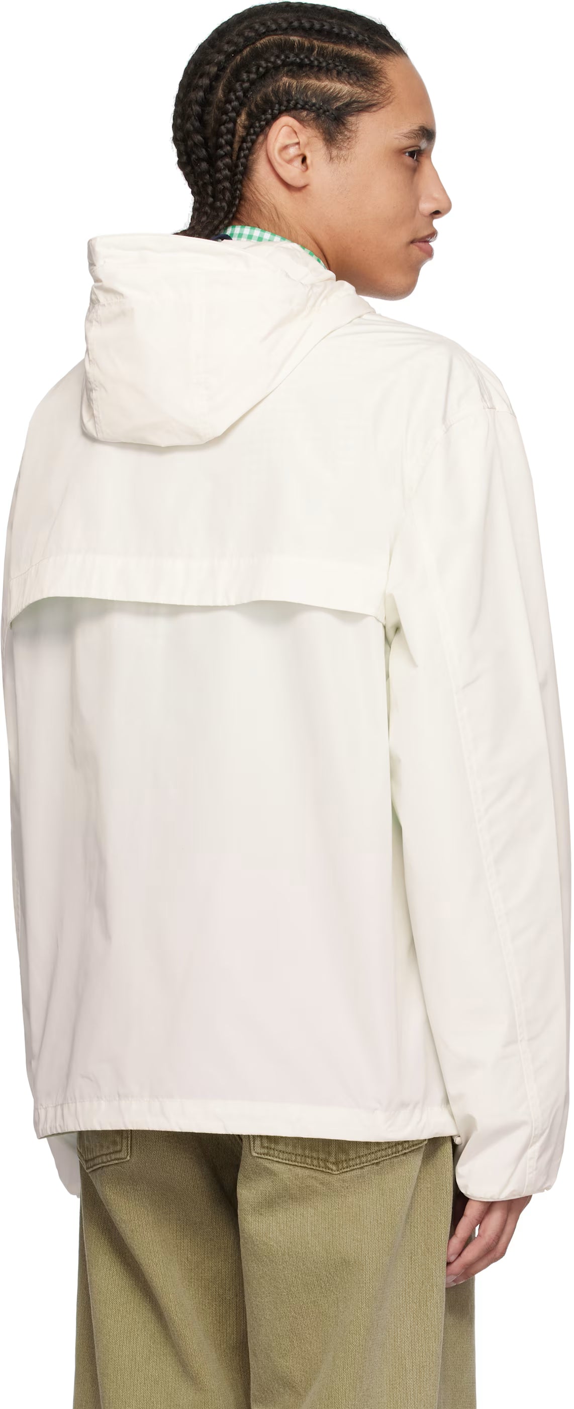 Polo Ralph Lauren White Eco Simplux Windbreaker Jacket