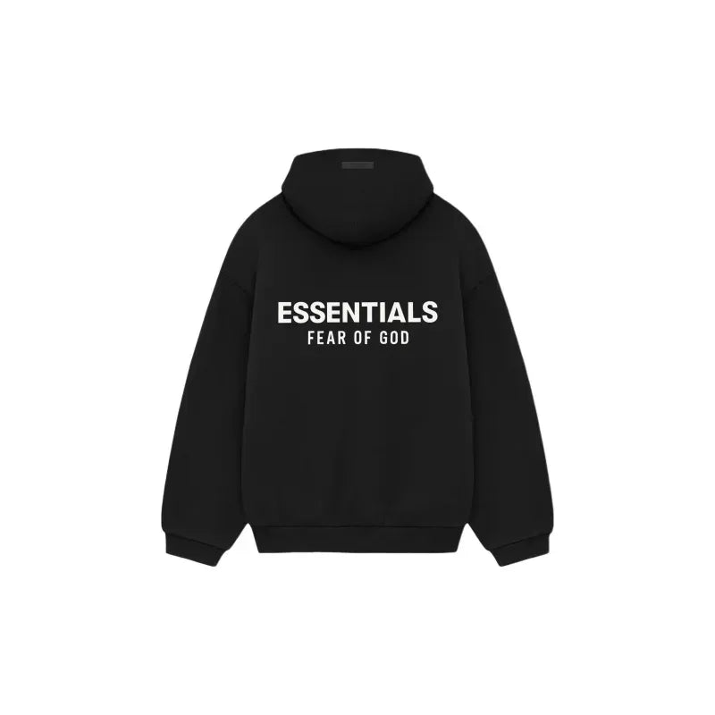 Fear of God Essentials Fleece Hoodie (FW24)Black