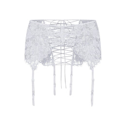 Skims Lace Garter Skirt