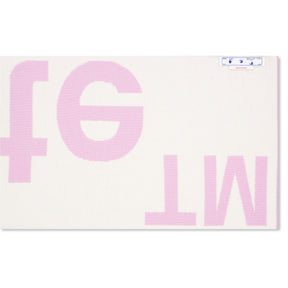 Contrasting Logo Scarf