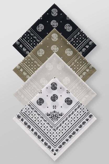 9033 - Lah Bandanas - 4 Pack